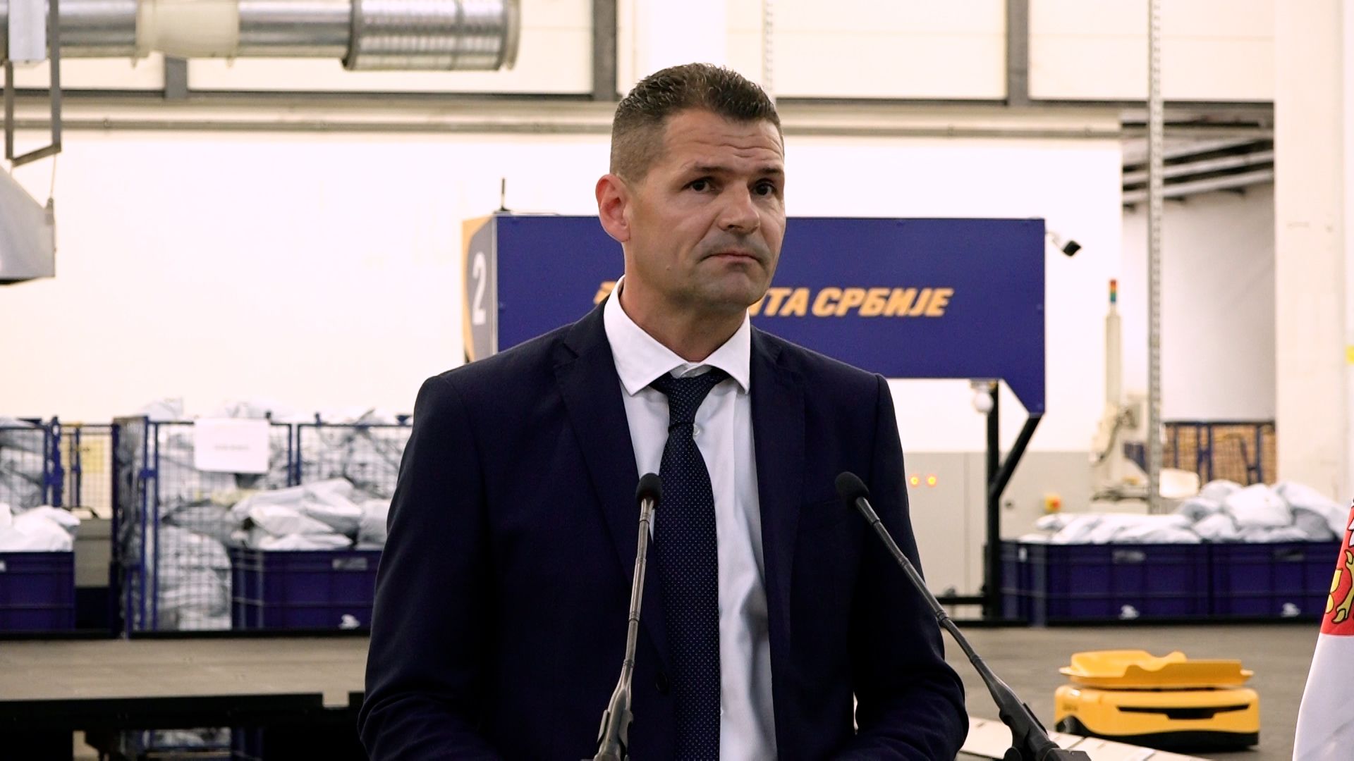 Novi Sad, Milan Tesovic direktor Radne jedinice Novi Sad u Posti Srbije, o modernizaciji postanskog regionalnog centra Novi Sad, Milan Tesovic direktor Radne jedinice Novi Sad u Posti Srbije, o modernizaciji postanskog regionalnog centra